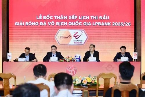 Bốc thăm, xếp lịch thi đấu Giải bóng đá vô địch quốc gia LPBank V.League 1- 2025/2026