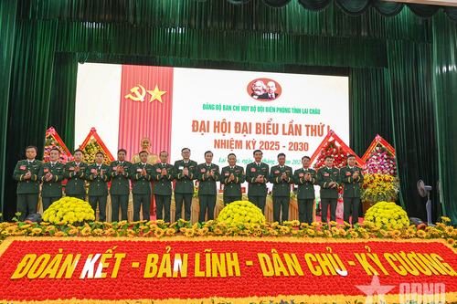 Đảng bộ Ban chỉ huy Bộ đội Biên phòng tỉnh Lai Châu tổ chức thành công Đại hội đại biểu lần thứ I