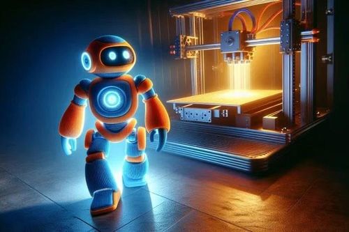 Robot 3D bước ra từ máy in như phép màu, không cần lắp ráp