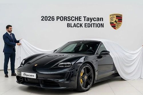 Chi tiết Porsche Taycan Black Edition 2026 đậm chất thể thao