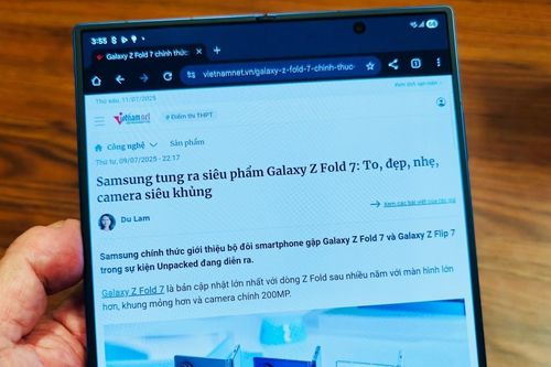 Điện thoại màn hình gập vẫn chiếm thị phần nhỏ tại Việt Nam