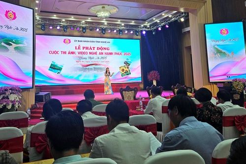 Phát động Cuộc thi ảnh, video 'Nghệ An hạnh phúc - 2025'