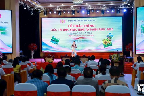 Phát động Cuộc thi ảnh, video chủ đề 'Nghệ An hạnh phúc - Happy Nghệ An 2025'