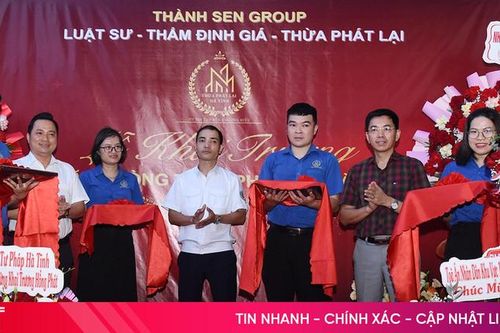 Khai trương văn phòng thừa phát lại đầu tiên tại Hà Tĩnh