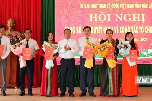 Thành lập 13 ban, đơn vị trực thuộc Ủy ban MTTQ Việt Nam tỉnh Đắk Lắk