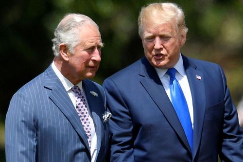 Vua Charles III đón tiếp Donald Trump tại Lâu đài Windsor