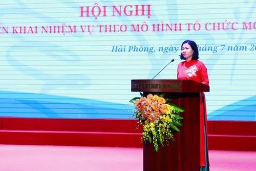 Hội LHPN TP Hải Phòng triển khai nhiệm vụ theo mô hình tổ chức mới