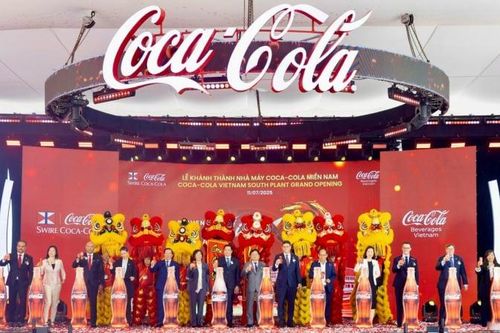 Coca-Cola khánh thành nhà máy 136 triệu USD tại Tây Ninh