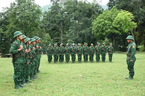 Nâng cao chất lượng huấn luyện, xây dựng bản lĩnh, ý chí quyết tâm cho chiến sĩ mới