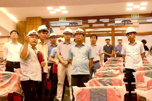 Chủ tịch HĐND tỉnh Bùi Văn Quang kiểm tra tiến độ một số công trình trọng điểm