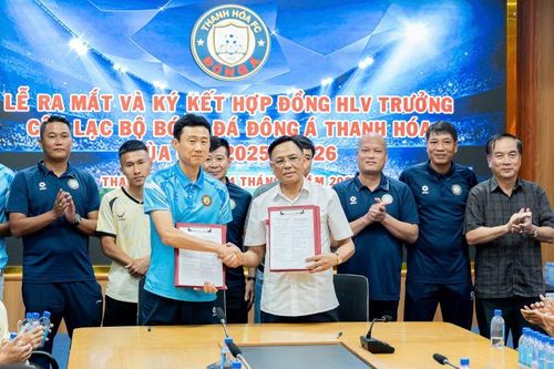 CLB bóng đá Đông Á Thanh Hóa có tân HLV trưởng