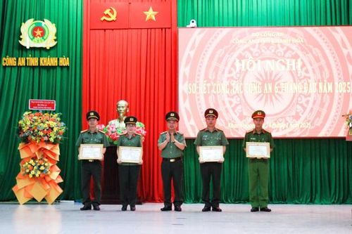 Công an tỉnh Khánh Hòa sơ kết công tác 6 tháng đầu năm 2025