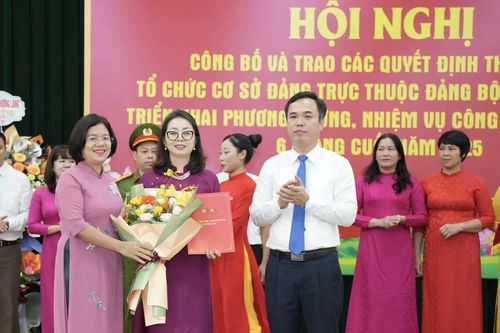 Phường Láng thành lập tổ chức cơ sở Đảng trực thuộc
