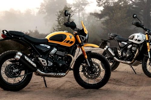 Triumph Scrambler 400 XC lộ diện với nhiều nâng cấp