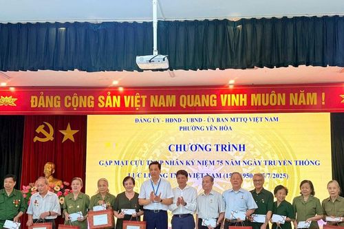 Phường Yên Hòa (Hà Nội): Gặp mặt, tri ân các thế hệ cựu Thanh niên xung phong