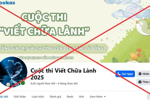 Tạm dừng cuộc thi 'Viết chữa lành' do bị mạo danh lừa đảo