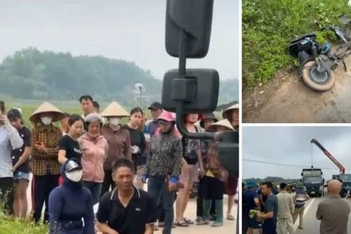 Tai nạn giao thông mới nhất 15/7/2025: xe tải va chạm xe đạp điện, 2 bà cháu thương vong