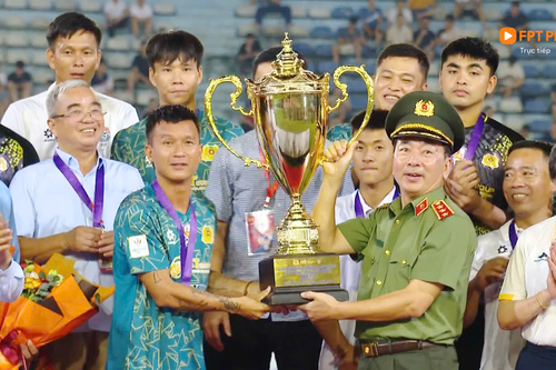 Việt Nam vô địch Giải bóng đá công an, cảnh sát các nước ASEAN mở rộng