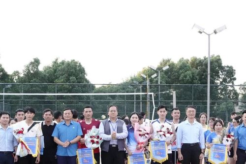 Formosa Hà Tĩnh khai mạc Giải bóng chuyền Công đoàn 2025