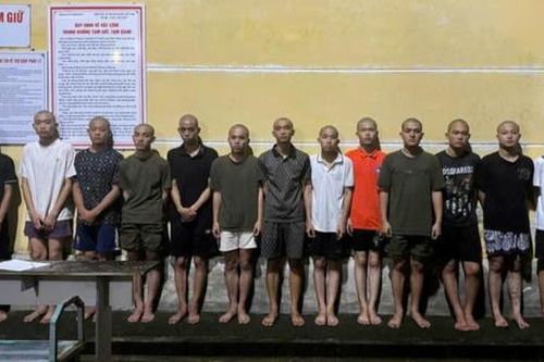 Tạm giữ hình sự nhóm cướp biển số xe để khoe 'chiến tích'