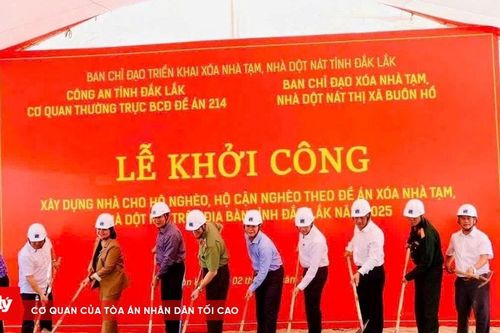 Đắk Lắk: Hoàn thành gần 90% kế hoạch nhà tạm, nhà dột nát