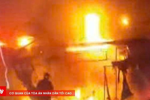 Thiệt hại vụ cháy chợ ở TP.HCM