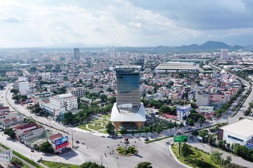 Cận cảnh tòa nhà nơi đặt trụ sở Báo và PTTH Phú Thọ