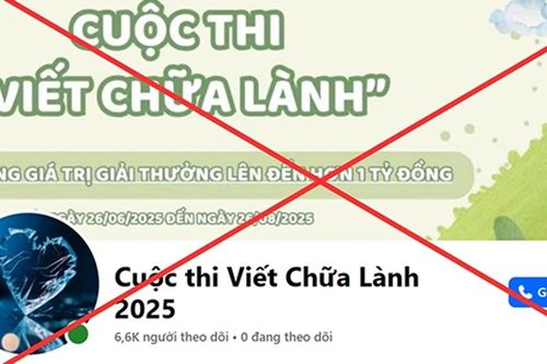 Dừng cuộc thi 'Viết chữa lành', BTC báo công an vì bị giả mạo lừa đảo