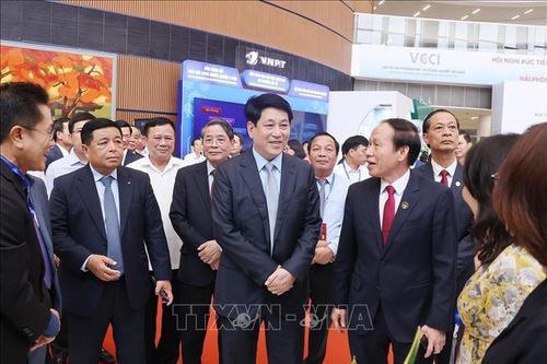 Chủ tịch nước dự Hội nghị xúc tiến đầu tư 'Hải Phòng - điểm đến chiến lược của kỷ nguyên mới'
