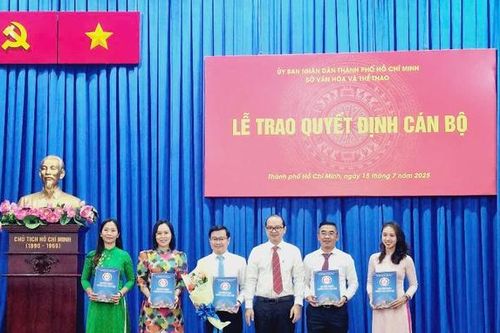Tp.HCM bổ nhiệm nhiều cán bộ chủ chốt tại Sở Văn hóa và Thể thao