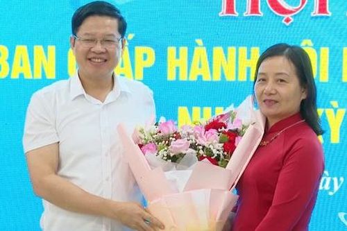 Thái Nguyên có tân Chủ tịch Hội LHPN tỉnh