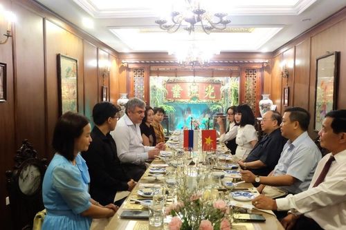 Chủ tịch VACOD-HBA tiếp Phó Chủ tịch Ủy ban Đối ngoại Saint Petersburg, chuẩn bị chuỗi sự kiện hợp tác Việt - Nga