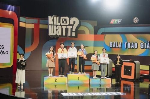 Trường THCS Nguyễn Văn Luông đoạt quán quân gameshow truyền hình 'Kilowatt?'