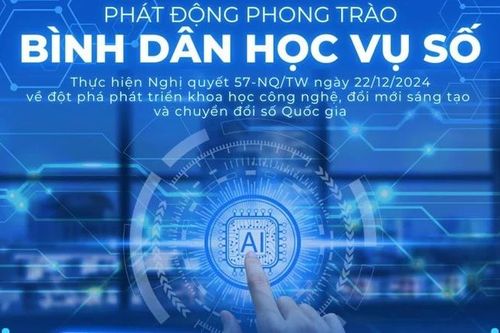 Tham gia các khóa học qua nền tảng 'Bình dân học vụ số'