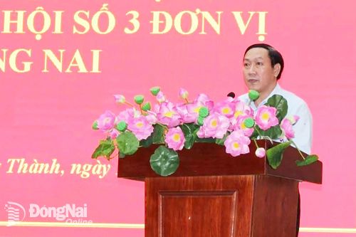 Đại biểu Quốc hội tỉnh Đồng Nai tiếp xúc cử tri xã Long Thành