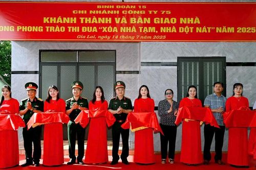 Binh đoàn 15 khánh thành, bàn giao 125 căn nhà cho người dân
