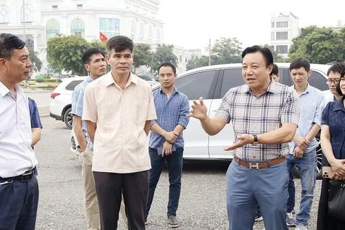 Phó Chủ tịch UBND tỉnh Nguyễn Huy Ngọc kiểm tra tiến độ Dự án Nhà Văn hóa nghệ thuật tỉnh
