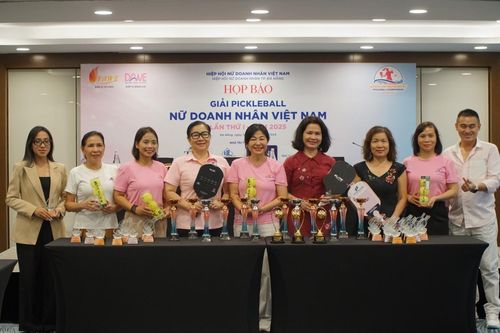 Giải Pickleball nữ doanh nhân Việt Nam lần thứ I - 2025 diễn ra tại Đà Nẵng