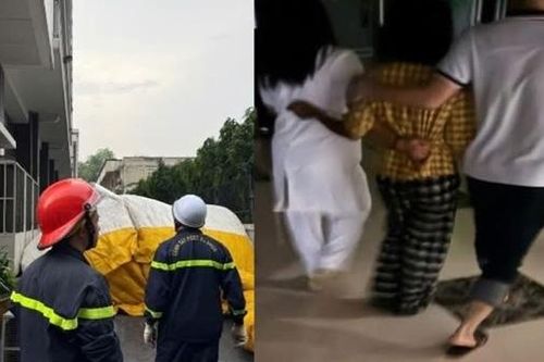 Công an phường Kim Liên phối hợp vận động, giải cứu cháu gái định tự tử