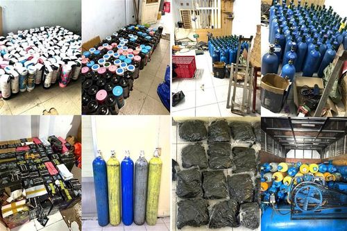 Triệt phá đường dây buôn bán 'bóng cười' được ngụy trang bằng hình thức 'Cocktail'