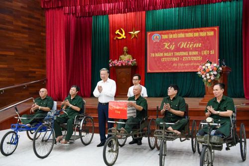 Tổng Bí thư Tô Lâm: Người có công với cách mạng là tài sản quý báu của dân tộc