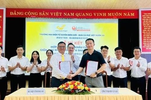 Bưu điện Đắk Lắk ký xuất khẩu cà phê sang Trung Quốc