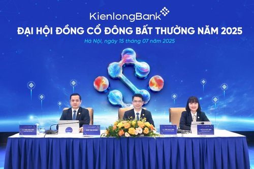 ĐHĐCĐ bất thường 2025 KienlongBank: Thông qua mục tiêu tăng vốn, chia cổ tức đến 60%