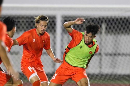 Đội tuyển U23 Việt Nam rèn giũa lối chơi, chuẩn bị đấu U23 Lào