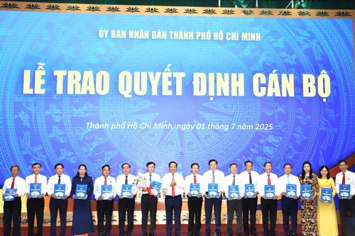 Quyết định của Chủ tịch TP.HCM về công tác cán bộ
