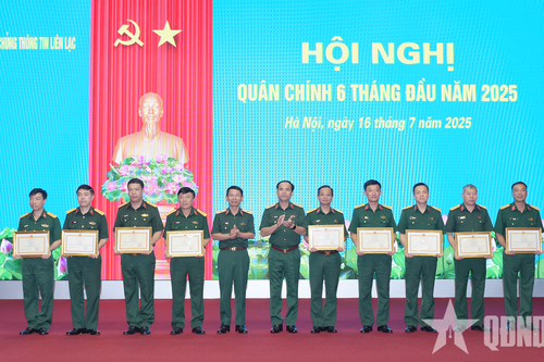 Binh chủng Thông tin liên lạc tổ chức Hội nghị Quân chính 6 tháng đầu năm 2025