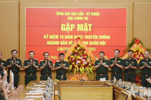 Tổng cục Hậu cần - Kỹ thuật gặp mặt kỷ niệm 75 năm Ngày truyền thống ngành Bảo vệ an ninh Quân đội