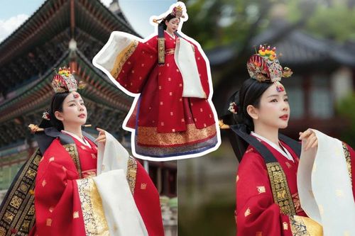 DJ Mie bất ngờ với giao diện hoàng hậu Hàn Quốc