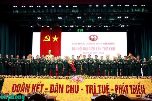 Đại hội đại biểu Đảng bộ Cục Chính trị BĐBP lần thứ XXIII, nhiệm kỳ 2025-2030 thành công tốt đẹp