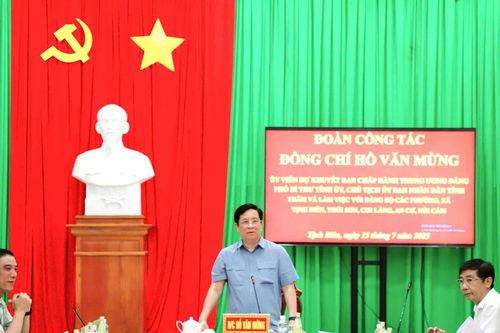 Kiểm tra các công trình trọng điểm và vận hành chính quyền địa phương 2 cấp tại An Giang